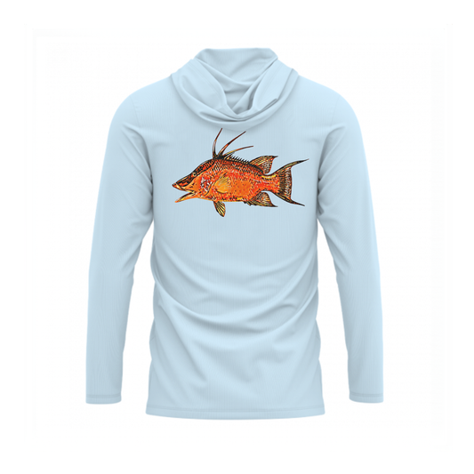 Hogfish Art Premium Performance Hoodie